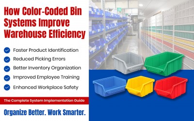 Color-Coding Warehouse Bins: The Complete System Implementation Guide