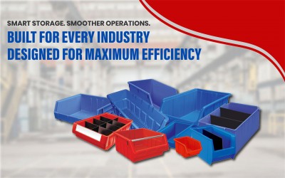 Complete Guide To Industrial Plastic Bins For Efficient Material Handling