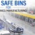 ESD Safe Plastic Bins for Electronics Manufacturing