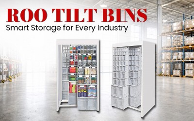 Why Roo Tilt Bins Are Essential For Organized Industrial Storage And Faster Material Access