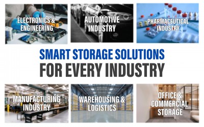 Why Alkon Transparent Panda Bins & Panda Shelving Systems Are Essential For Organized Industrial Storage