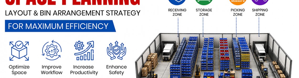 Warehouse Space Planning: Layout & Bin Arrangement Strategy