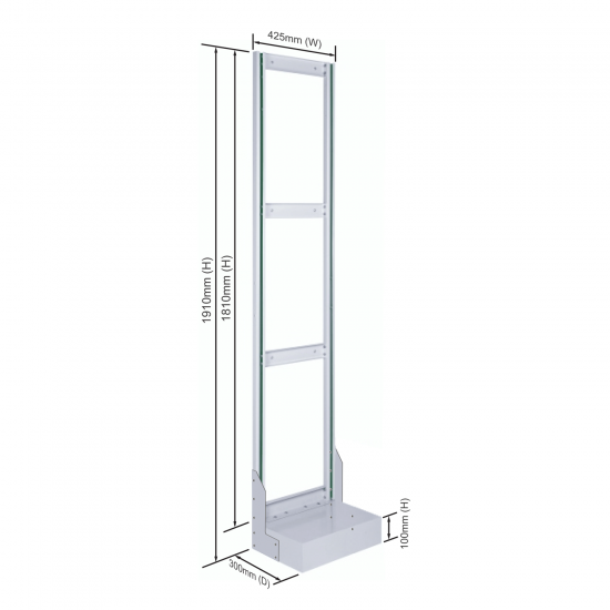ACO Single Sided Base Unit Stand 425(W) x 1910(H) x 300(D)mm ACO Single Sided Base Unit Stand 425(W) x 1910(H) x 300(D)mm