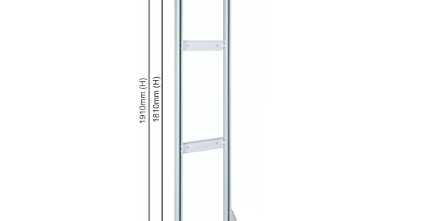 ACO Single Sided Base Unit Stand 425(W) x 1910(H) x 300(D)mm