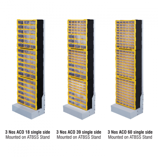 ACO Single Sided Base Unit Stand 425(W) x 1465(H) x 300(D)mm