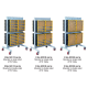 ACO Combination with Tuff Double Sided Louvre Panel Trolley
