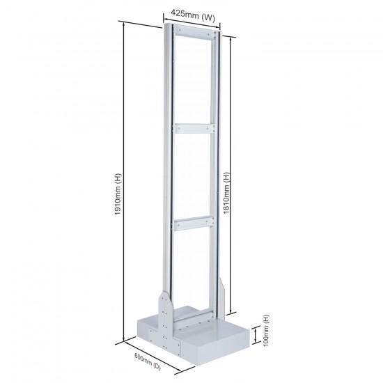 ACO Double Sided Base Unit Stand 425(W) x 1910(H) x 600(D)mm ACO Double Sided Base Unit Stand 425(W) x 1910(H) x 600(D)mm