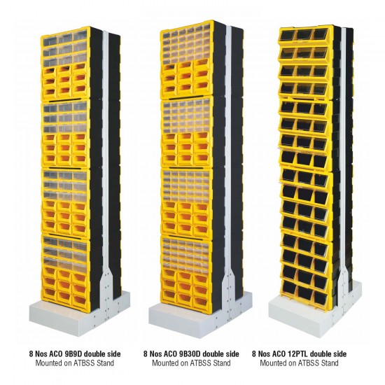 ACO Double Sided Base Unit Stand 425(W) x 1910(H) x 600(D)mm ACO Double Sided Base Unit Stand 425(W) x 1910(H) x 600(D)mm
