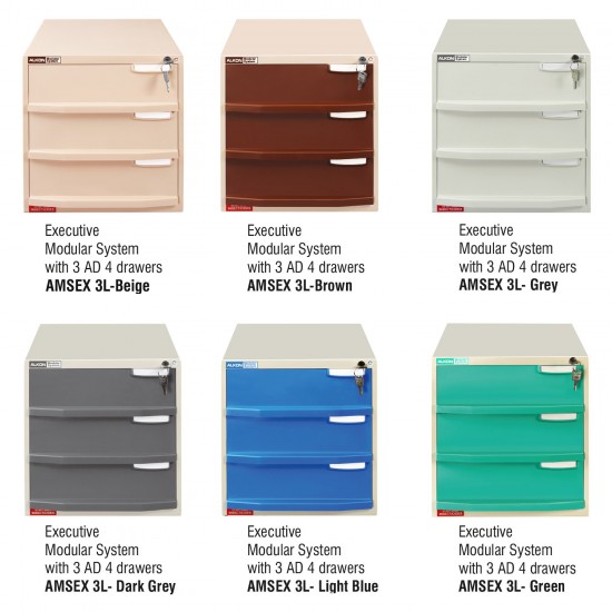 Crash Cart Component with Executive Modular Systems - Roo Tilt Bins