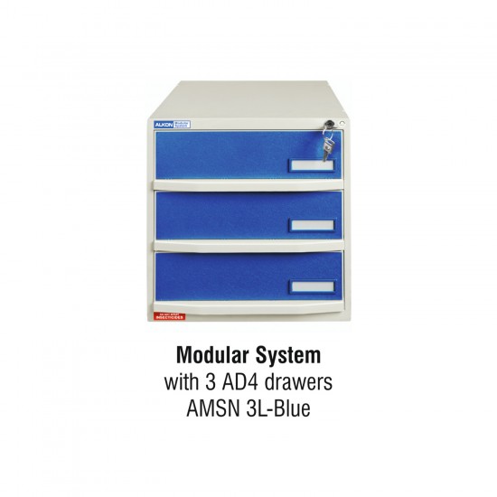 Crash Cart Component with Modular Systems - Hippo bins