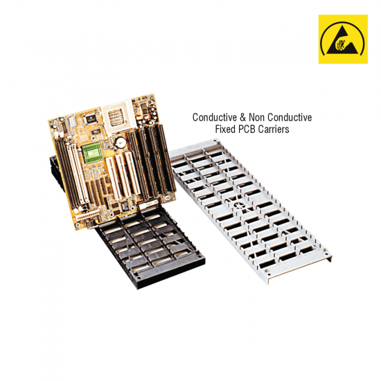 Conductive & Non Conductive Fixed PCB Carriers