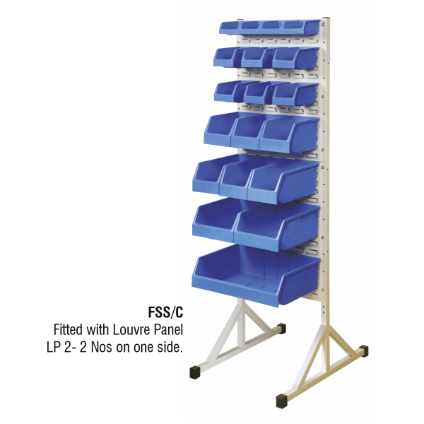 Koala Pick Bin on Louvre Panel Stand : FSS/C