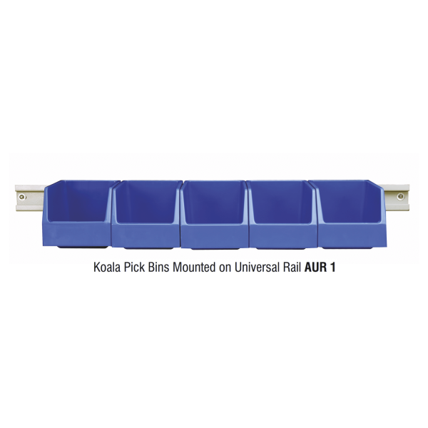 Universal Rail : AUR-1 with Koala Pick Bins