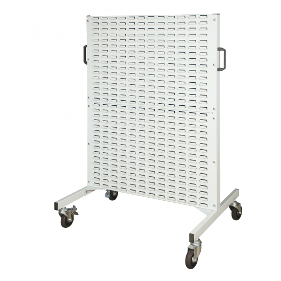 Bins Per Louvre Rail Single or Double Sided Tuff Stand and Trolley