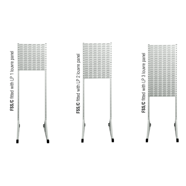 Louvre Panel Stand : FSS/C