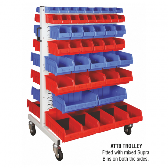 Alkon Tuff Trolley : ATTB with Supra Bins Alkon Tuff Trolley : ATTB with Supra Bins