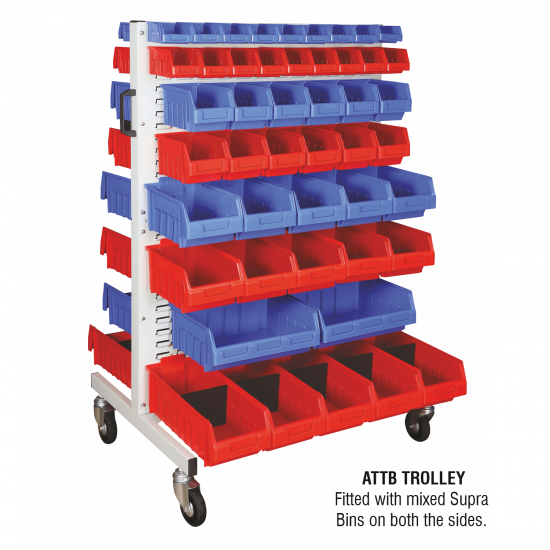 Alkon Tuff Trolley : ATTB with Supra Bins