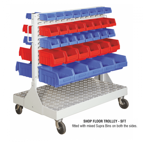 Supra Bins Shop Floor Trolley : SFT