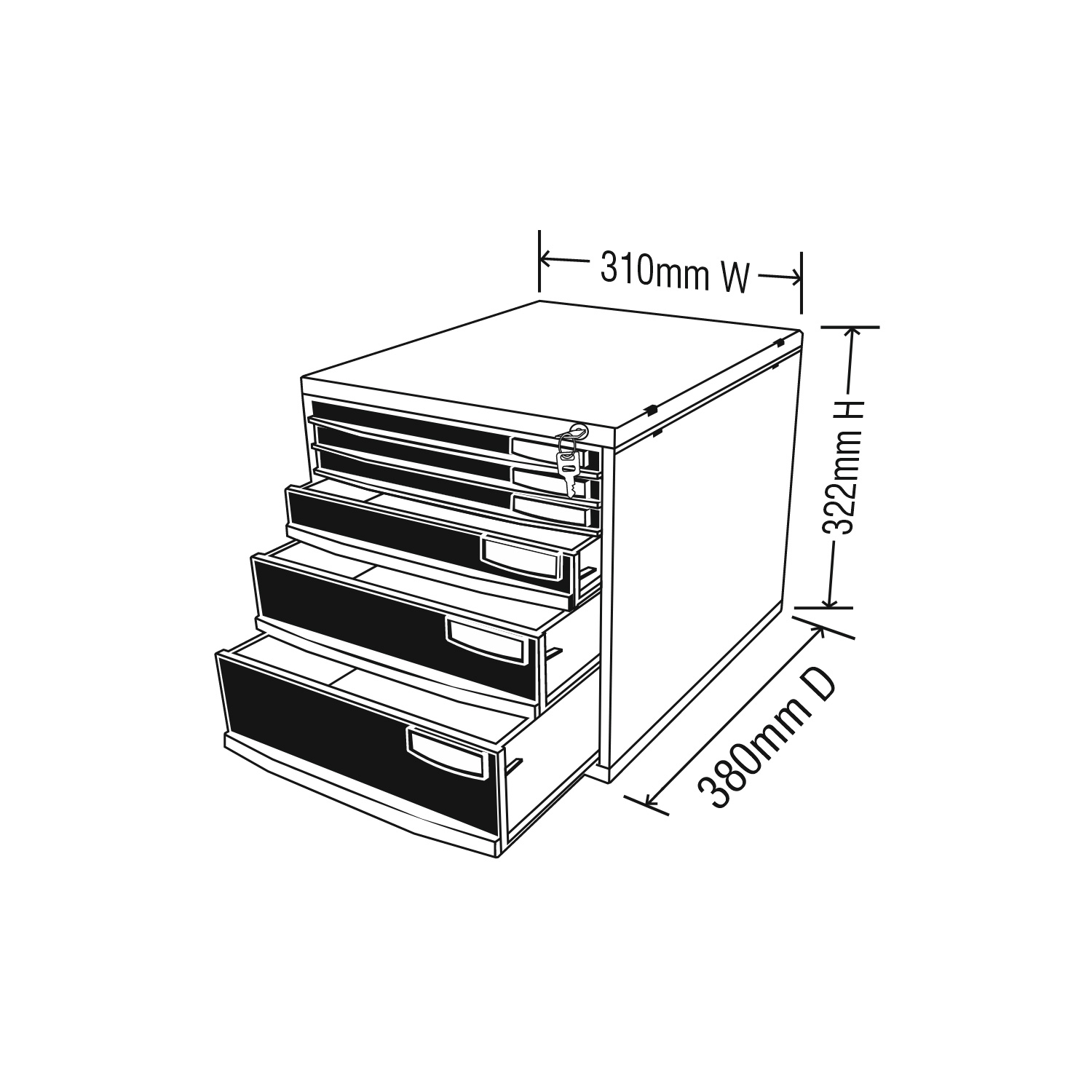 Alkon FPO Executive Modular Systems AMSEX 4L