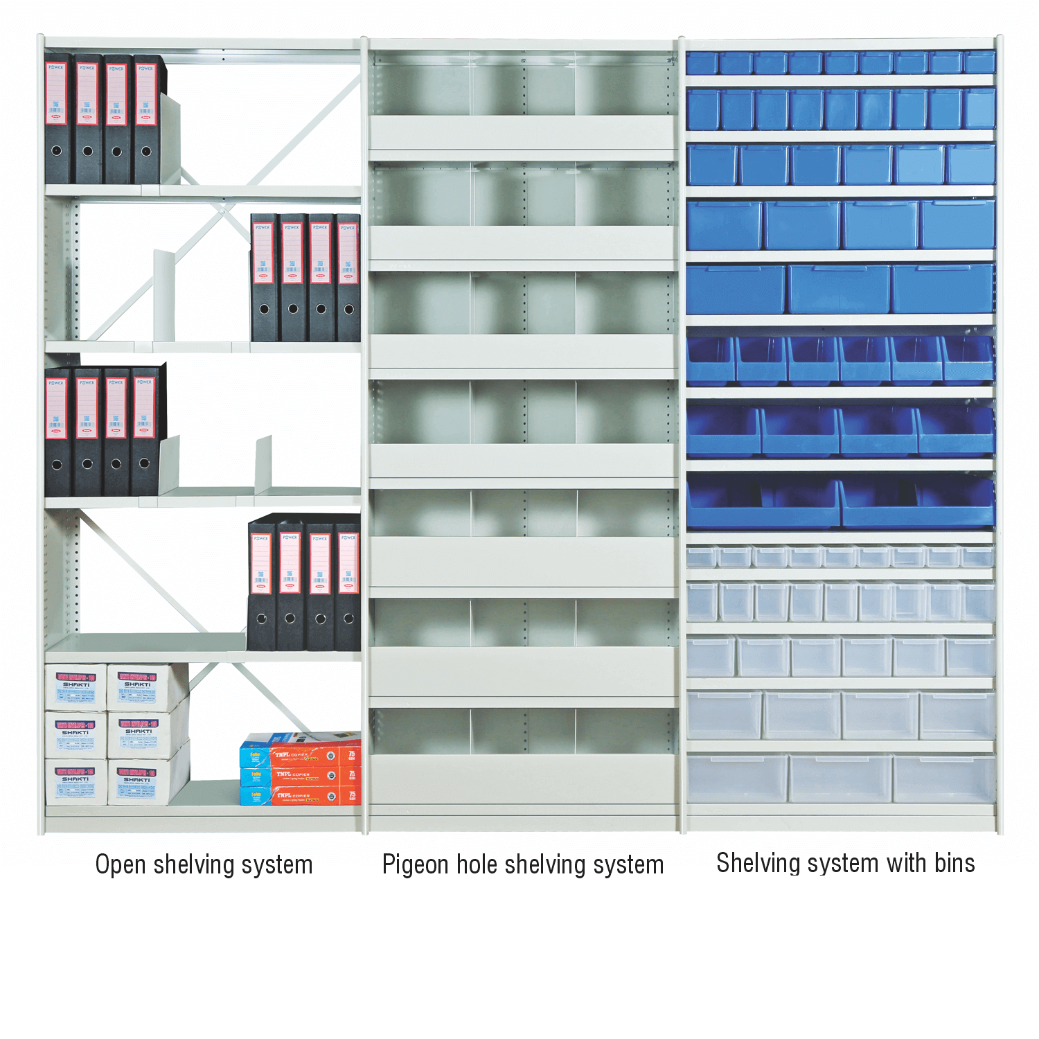 Alkon FPO Panda Bin Shelving Systems