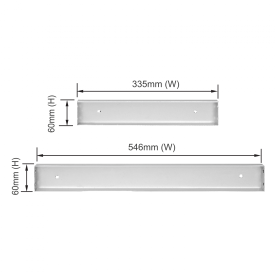 Roo Tilt Bins - Horizontal Arms