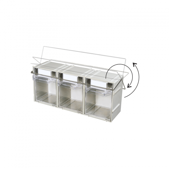 Roo Tilt Bins - Retaining Bar