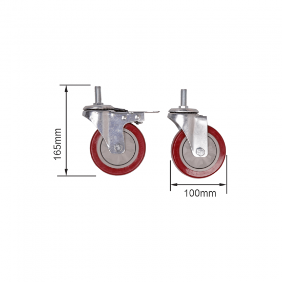 Roo Tilt Bins - Trolley Castor