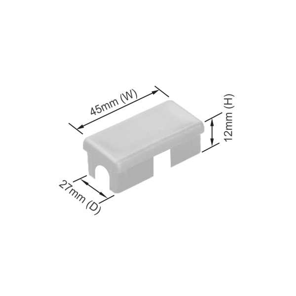 Roo Tilt Bins - Vertical Frame Cap