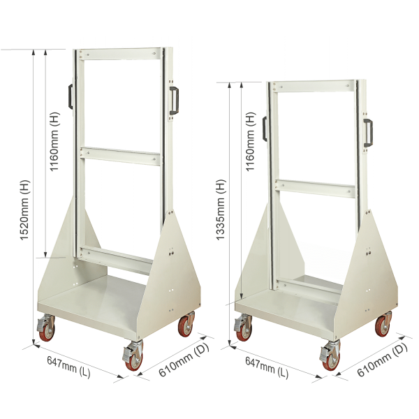 Roo Tilt Bin Double Sided Trolley Size : 647mm (W) x 1520mm (H) x 610mm (D) Roo Tilt Bin Double Sided Trolley Size : 647mm (W) x 1520mm (H) x 610mm (D)