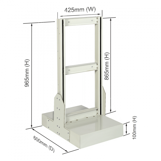 Roo Tilt Bin Unit - Double Sided Size : 425mm (W) x 965mm (H) x 600mm (D) Roo Tilt Bin Unit - Double Sided Size : 425mm (W) x 965mm (H) x 600mm (D)