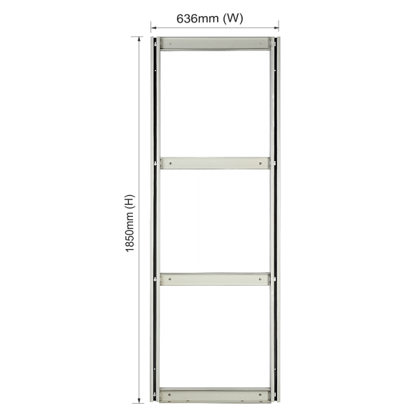 Roo Tilt Bin Unit - Wall Mounted Size :636mm (W) x 1850mm (H) Roo Tilt Bin Unit - Wall Mounted Size :636mm (W) x 1850mm (H)