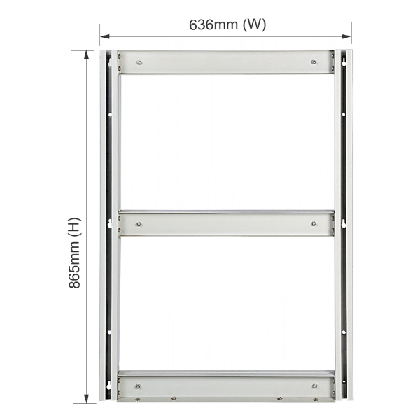 Roo Tilt Bin Unit - Wall Mounted Size : 636mm (W) x 865mm (H) Roo Tilt Bin Unit - Wall Mounted Size : 636mm (W) x 865mm (H)