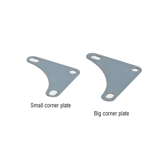 M. S. Corner Plates ( Big & Small )