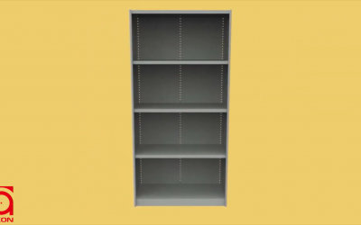 Panda Shelving Unit Single Bay Assembly